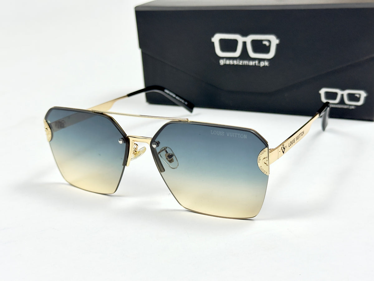 Louis Vuitton – 10255 – 64 – Multi – Metal – Sunglasses – Ladies