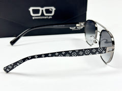 Louis Vuitton – 9091 – 55 – Green Gradient – Acetate – Metal - Sunglasses – Unisex