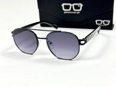 Louis Vuitton – 9091 – 55 – Black Gradient – Acetate – Metal - Sunglasses – Unisex