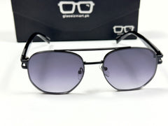 Louis Vuitton – 9091 – 55 – Black Gradient – Acetate – Metal - Sunglasses – Unisex