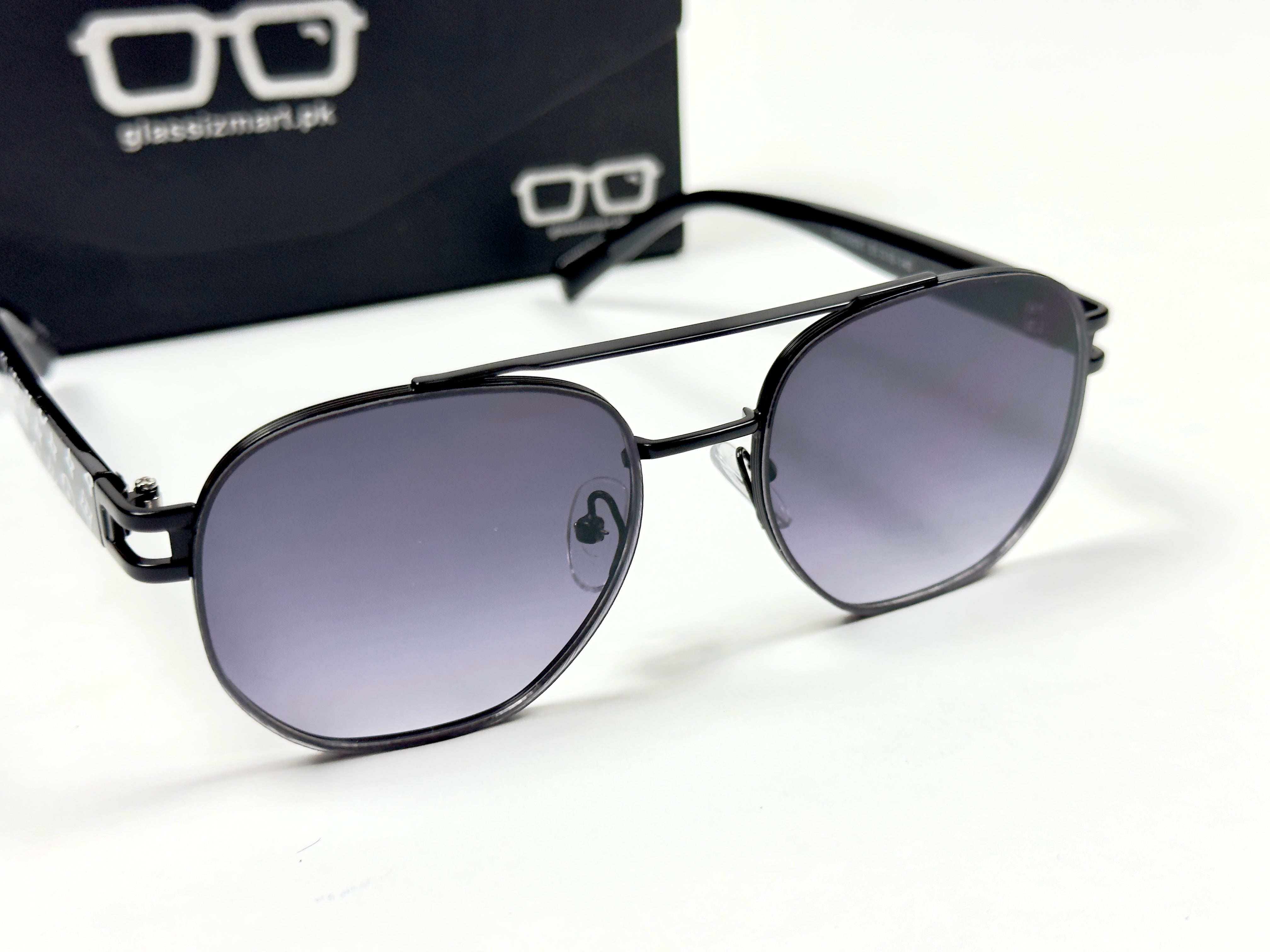 Louis Vuitton – 9091 – 55 – Black Gradient – Acetate – Metal - Sunglasses – Unisex