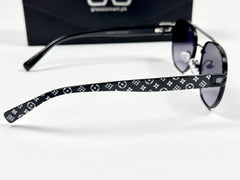 Louis Vuitton – 9091 – 55 – Black Gradient – Acetate – Metal - Sunglasses – Unisex