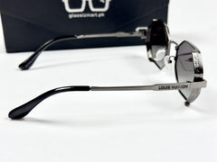 Louis Vuitton – 1938 – 57 – Green Gradient– Metal – Sunglasses – Ladies