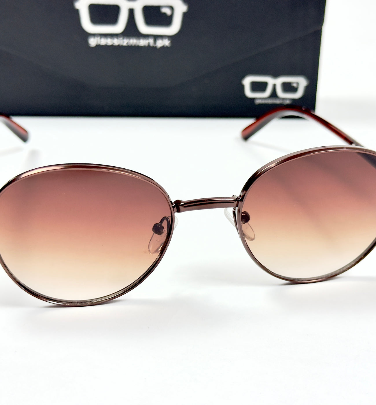 Police – 2067 – 55 – Brown – Metal – Sunglasses – Unisex