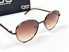 Police – 2067 – 55 – Brown – Metal – Sunglasses – Unisex