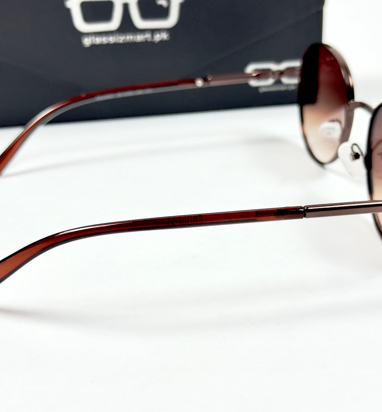 Police – 2067 – 55 – Brown – Metal – Sunglasses – Unisex