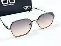 Louis Vuitton – 391 – 55 – Grey Multi – Metal – Sunglasses – Unisex