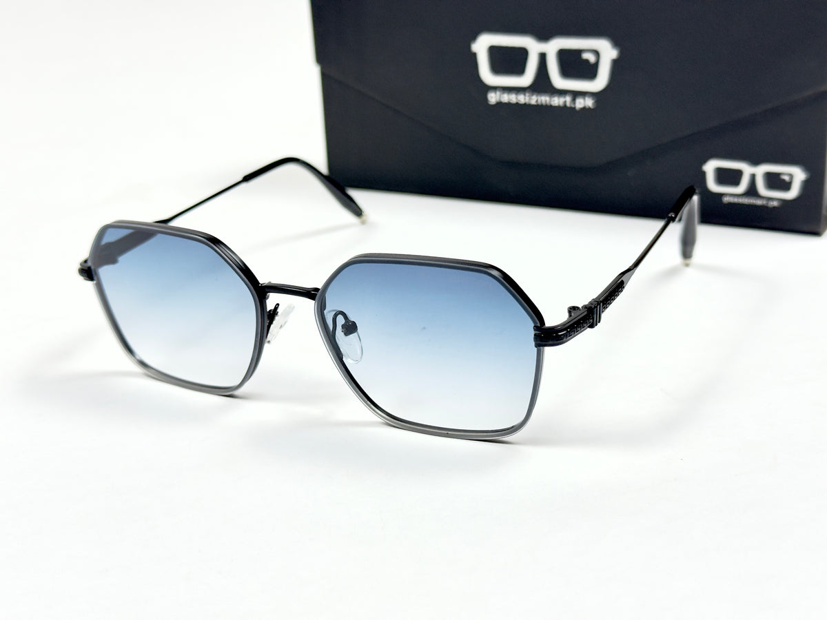 Louis Vuitton – 391 – 55 – Blue Gradient – Metal – Sunglasses – Unisex