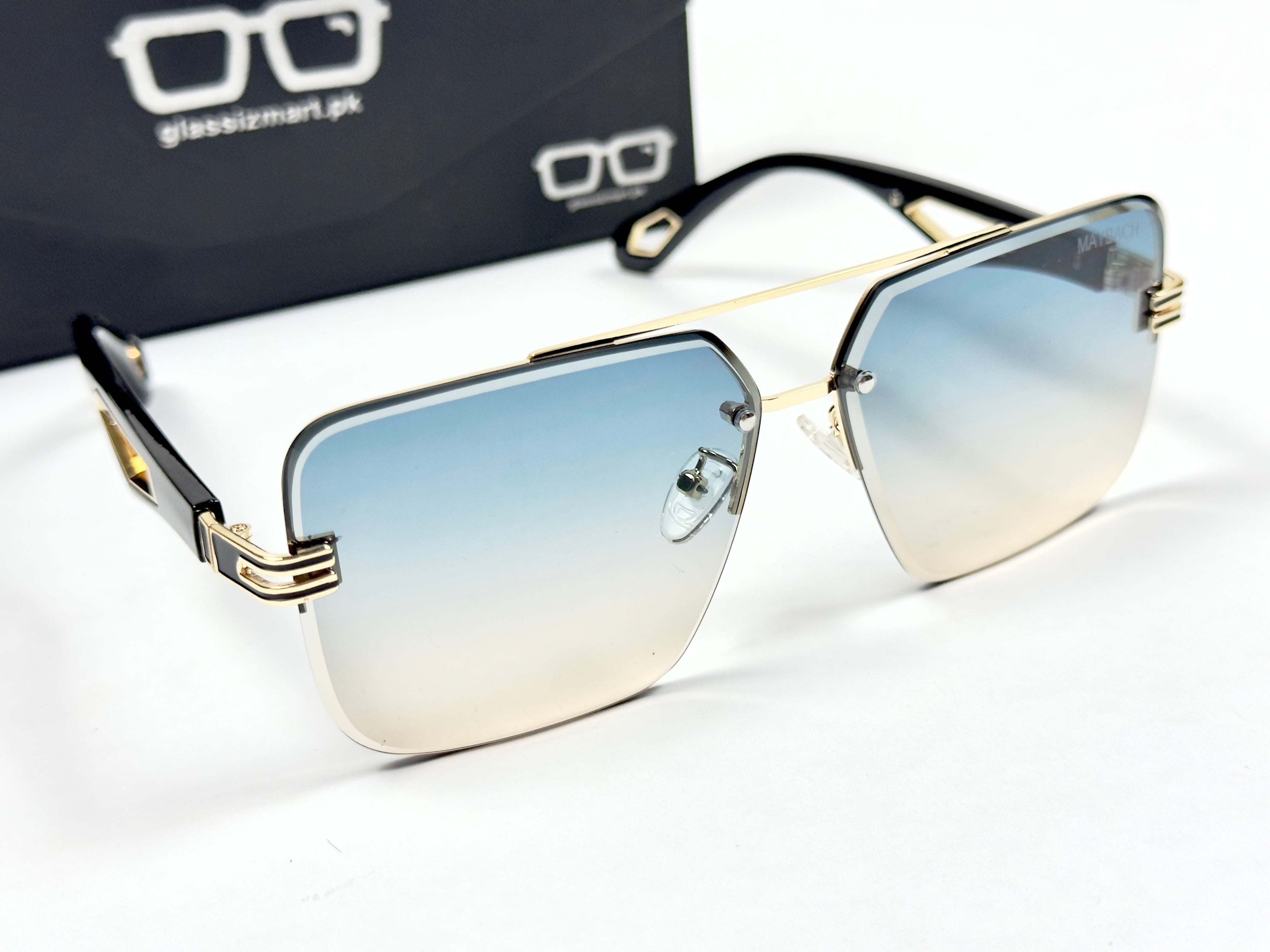 Maybach – 2A515 – 56 - Multi – Metal – Sunglasses – Unisex