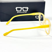 Moscot – 6603 - 54 - Yellow – Acetate – Optics - Unisex