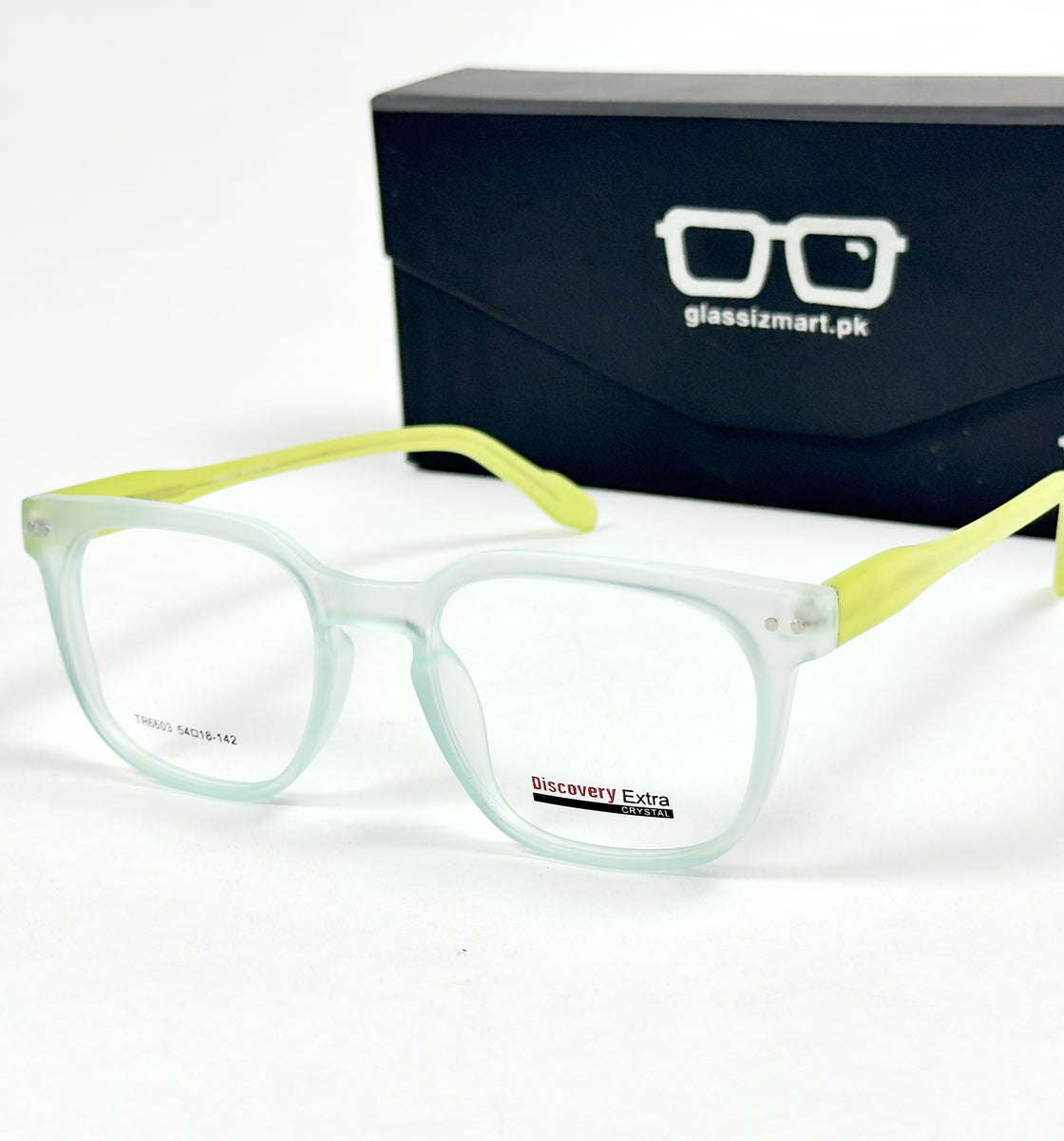 Moscot – 6603 - 54 - Transparent Green – Acetate – Optics - Unisex
