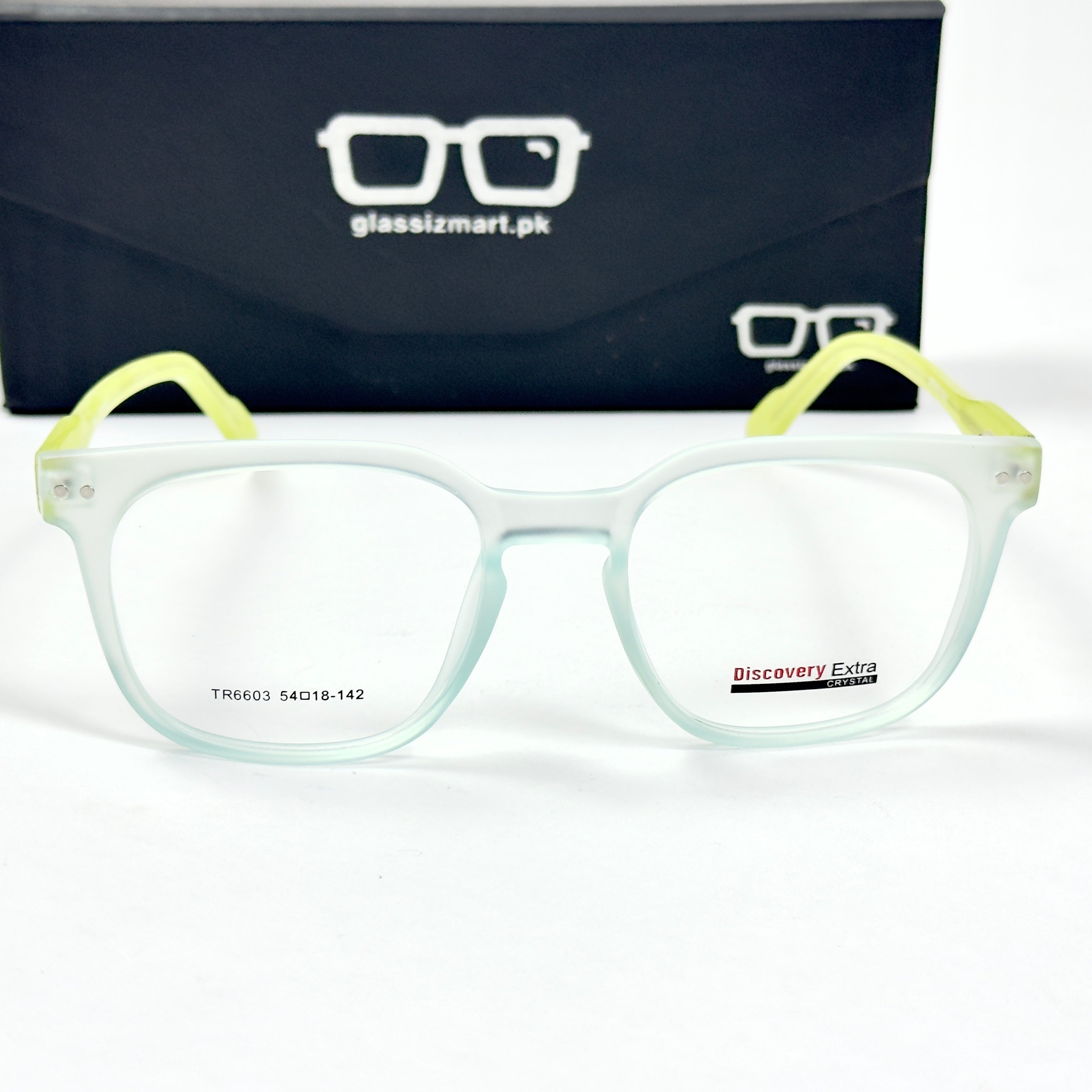 Moscot – 6603 - 54 - Transparent Green – Acetate – Optics - Unisex