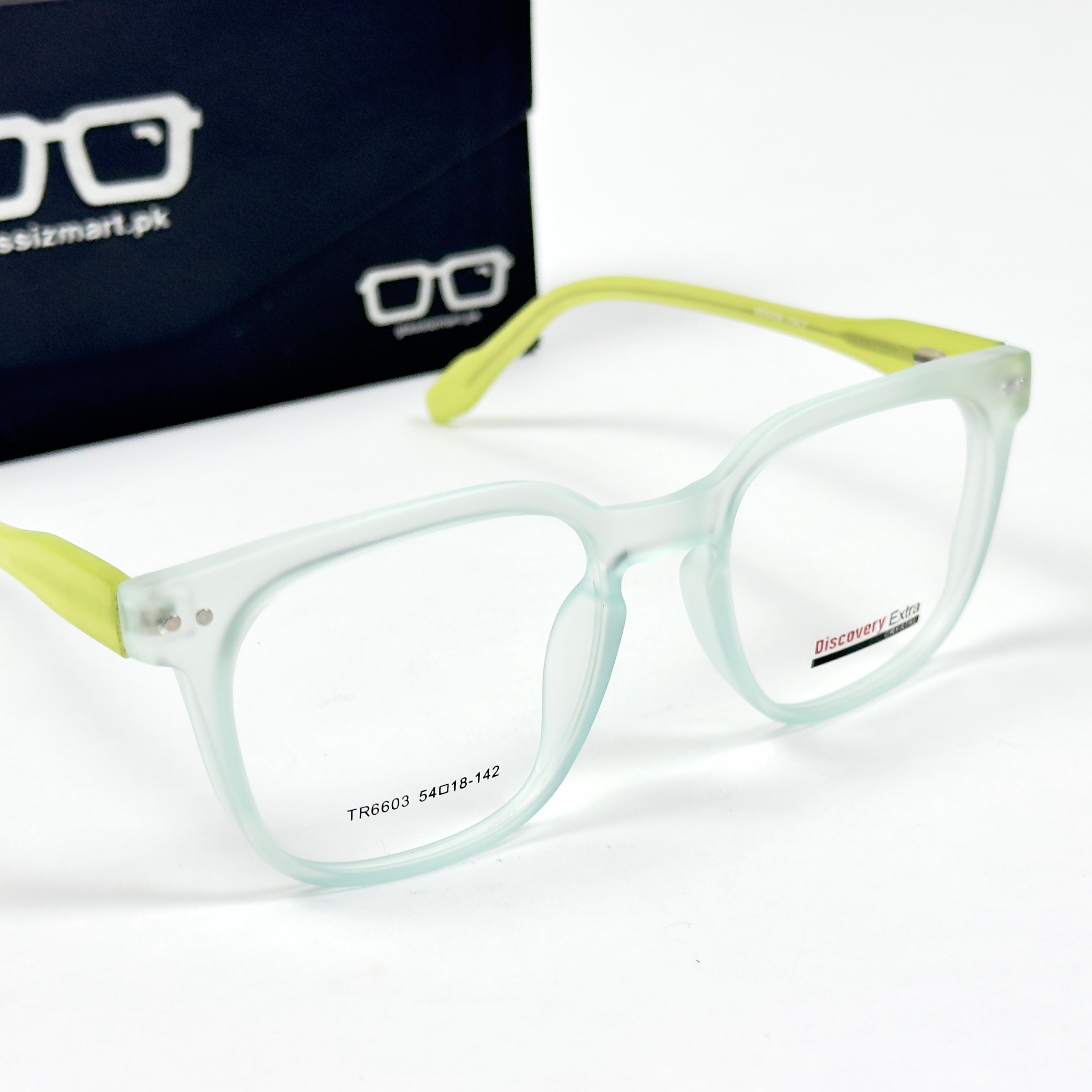 Moscot – 6603 - 54 - Transparent Green – Acetate – Optics - Unisex