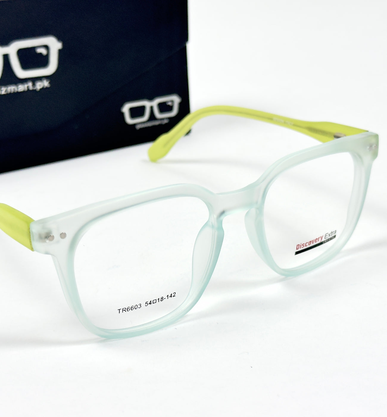 Moscot – 6603 - 54 - Transparent Green – Acetate – Optics - Unisex
