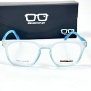 Moscot – 6603 - 54 - Transparent Blue – Acetate – Optics - Unisex