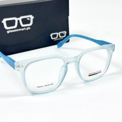 Moscot – 6603 - 54 - Transparent Blue – Acetate – Optics - Unisex