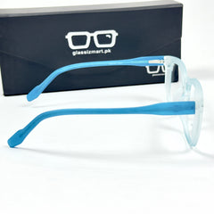 Moscot – 6603 - 54 - Transparent Blue – Acetate – Optics - Unisex