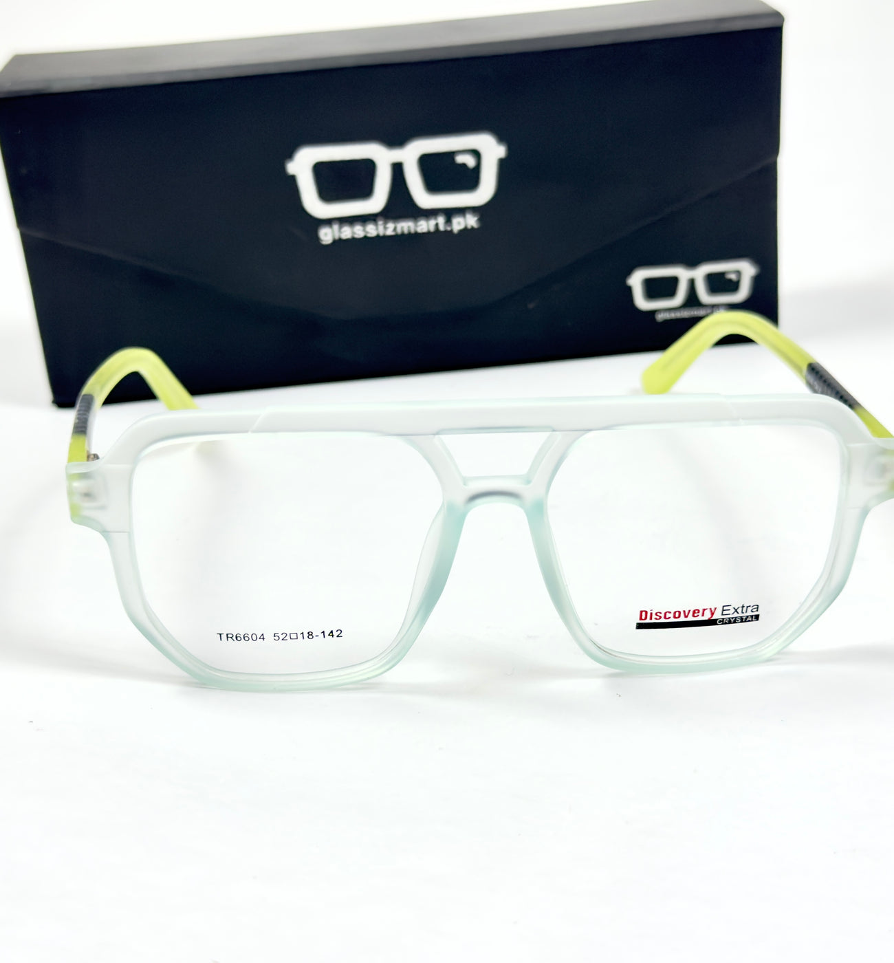Moscot – 6604 - 52 - Transparent Green – Acetate – Optics - Unisex