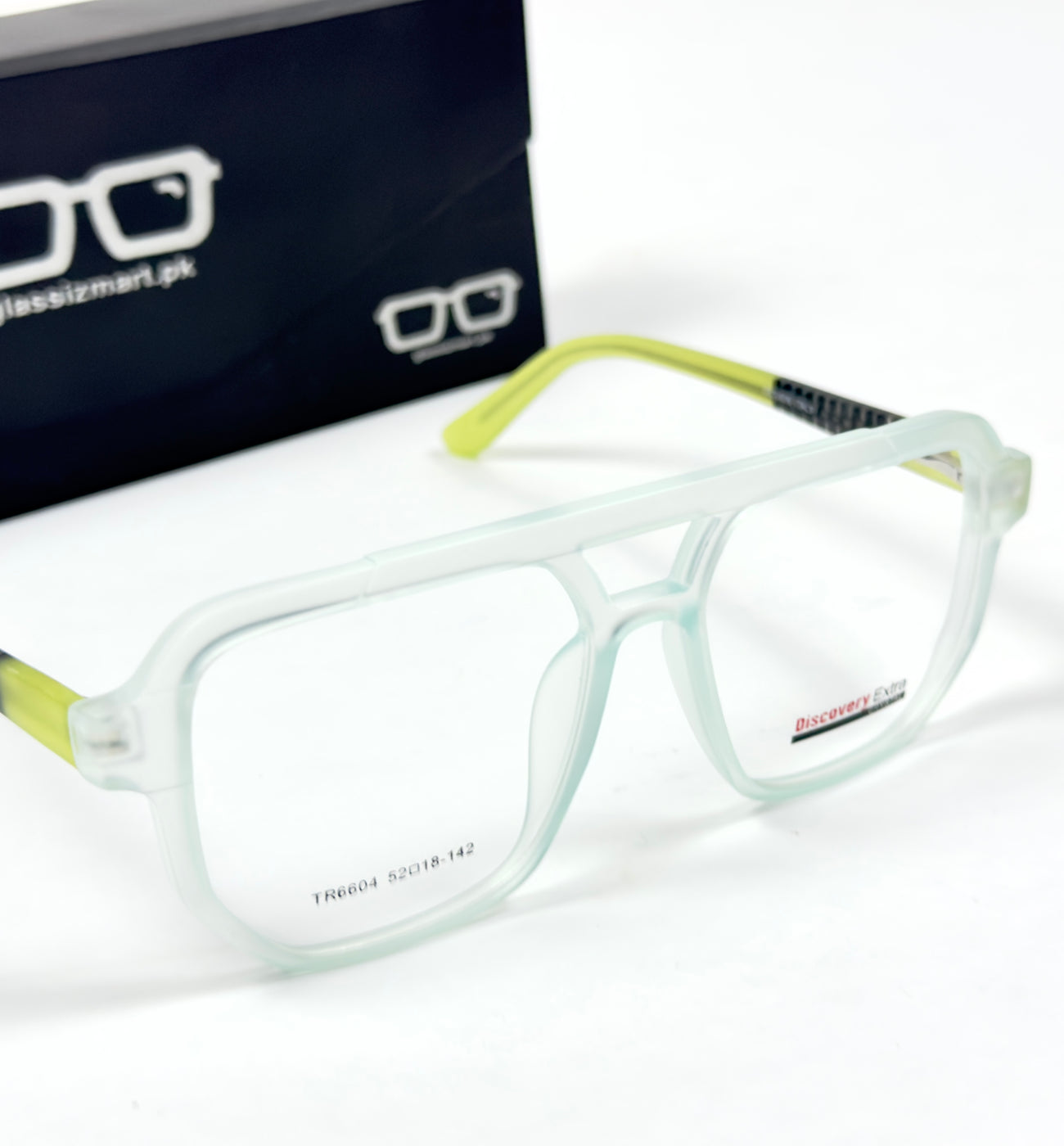 Moscot – 6604 - 52 - Transparent Green – Acetate – Optics - Unisex