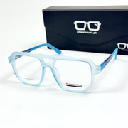 Moscot – 6604 - 52 - Transparent Blue – Acetate – Optics - Unisex