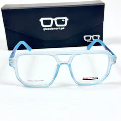 Moscot – 6604 - 52 - Transparent Blue – Acetate – Optics - Unisex