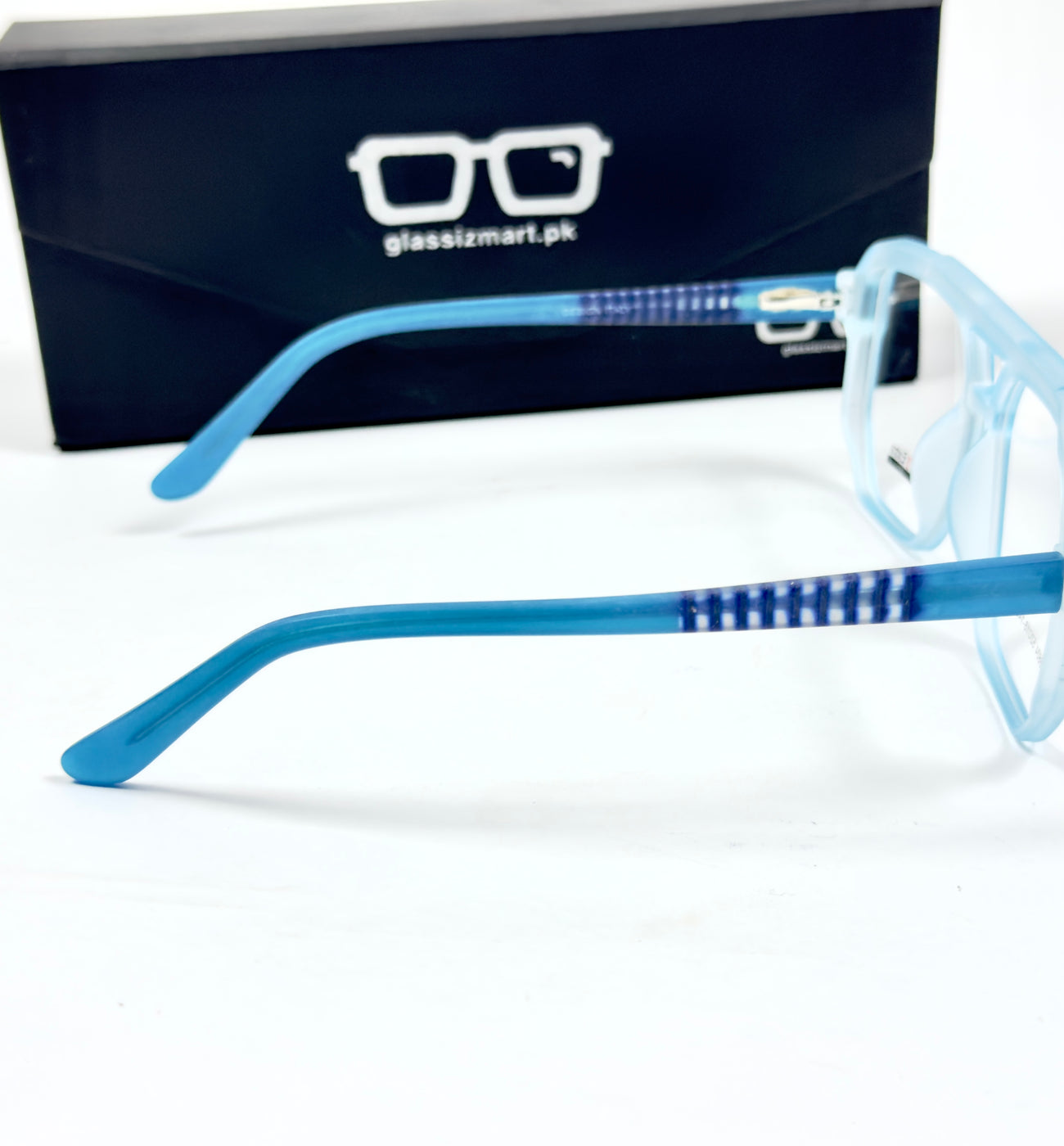 Moscot – 6604 - 52 - Transparent Blue – Acetate – Optics - Unisex
