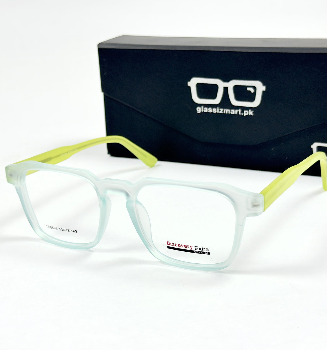 Moscot – 6605 - 53 - Transparent Green – Acetate – Optics - Unisex