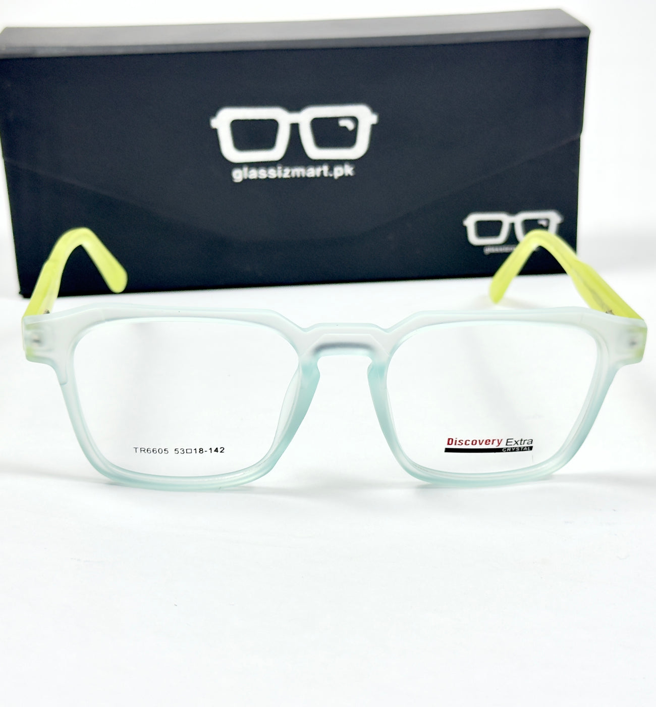 Moscot – 6605 - 53 - Transparent Green – Acetate – Optics - Unisex