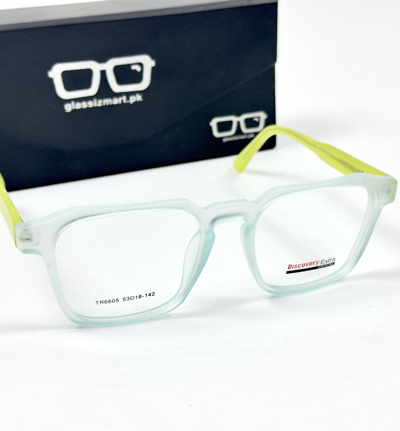 Moscot – 6605 - 53 - Transparent Green – Acetate – Optics - Unisex