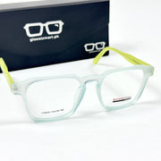 Moscot – 6605 - 53 - Transparent Green – Acetate – Optics - Unisex