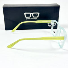Moscot – 6605 - 53 - Transparent Green – Acetate – Optics - Unisex