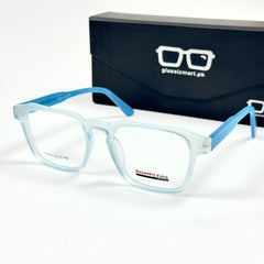 Moscot – 6605 - 53 - Transparent Blue – Acetate – Optics - Unisex