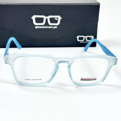 Moscot – 6605 - 53 - Transparent Blue – Acetate – Optics - Unisex