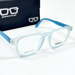 Moscot – 6605 - 53 - Transparent Blue – Acetate – Optics - Unisex