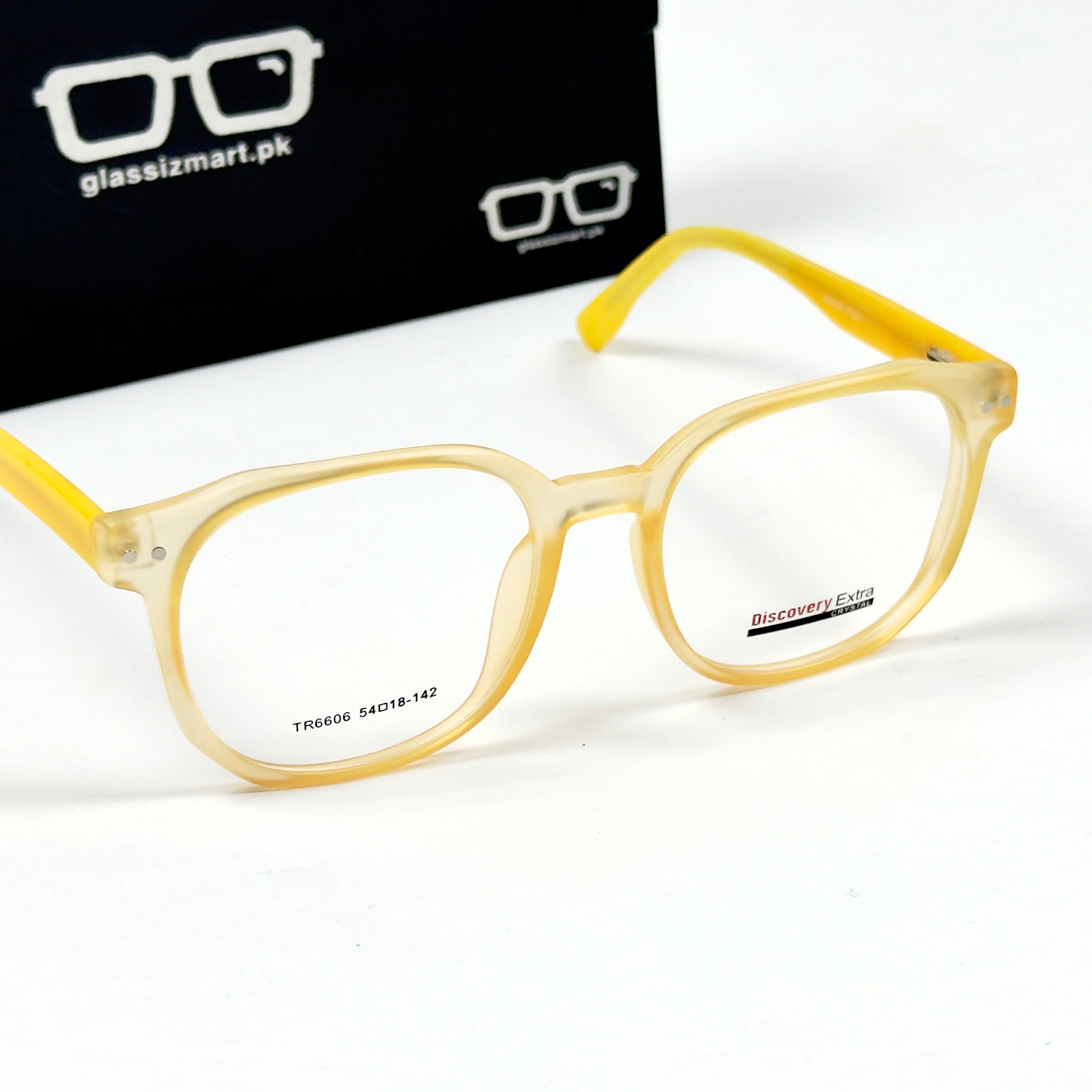 Moscot – 6606 - 54 - Yellow – Acetate – Optics - Unisex