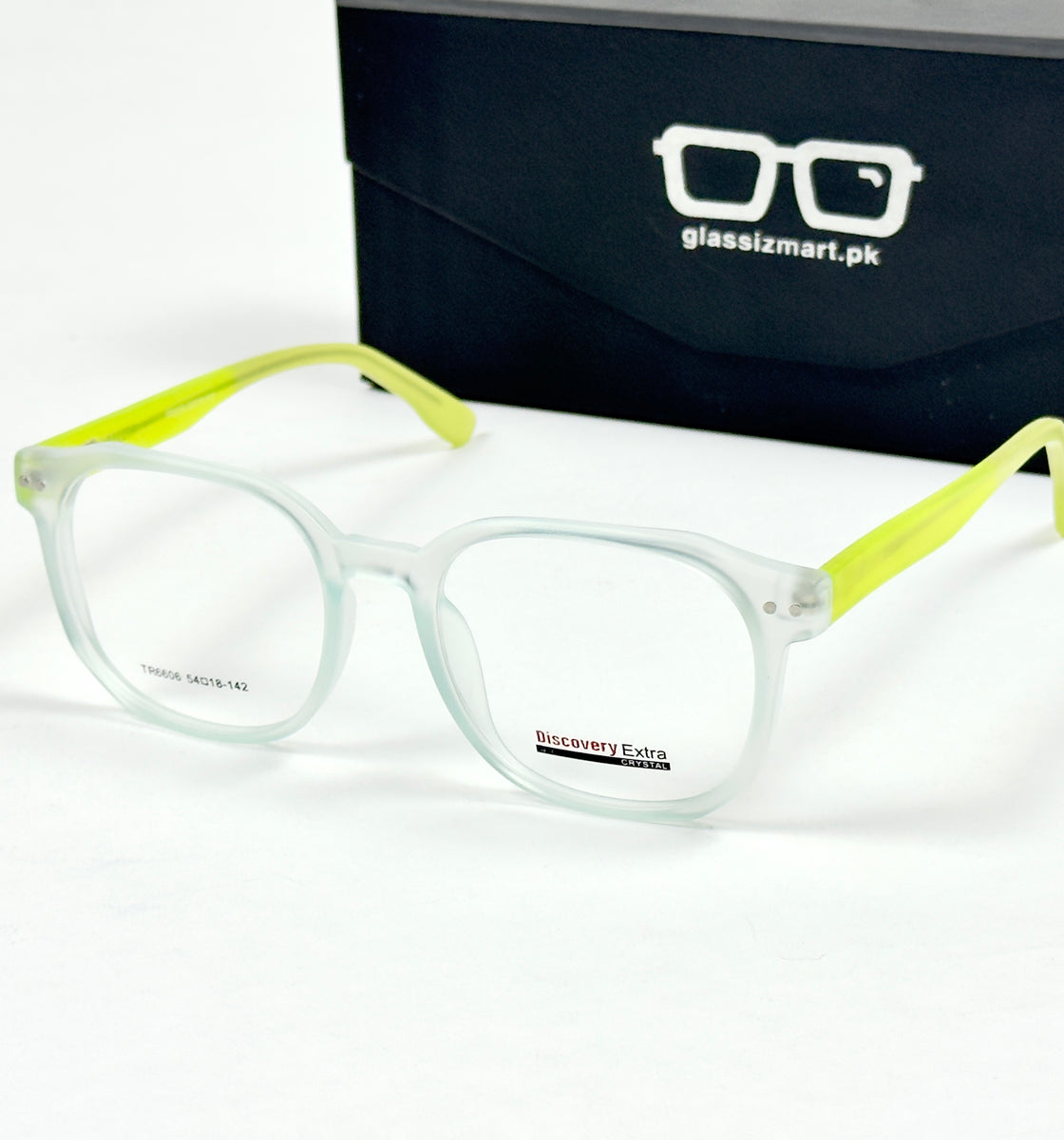 Moscot – 6606 - 54 - Transparent Green – Acetate – Optics - Unisex