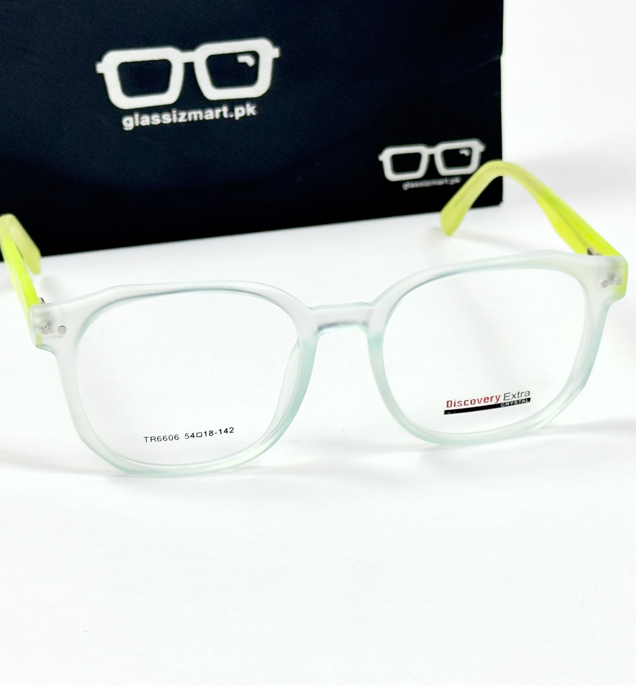Moscot – 6606 - 54 - Transparent Green – Acetate – Optics - Unisex