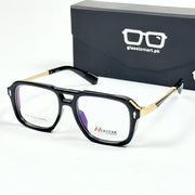 Moscot – 58007 – 52 – Golden Black - Acetate - Metal - Optics – Unisex