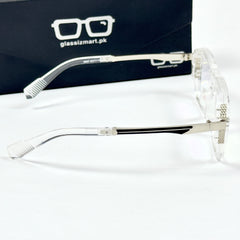 Moscot – 58007 – 52 – Transparent - Acetate - Metal - Optics – Unisex -