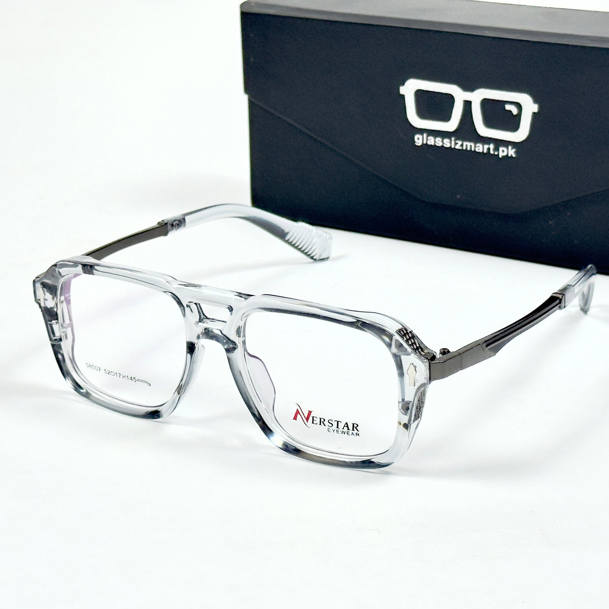Moscot – 58007 – 52 – Grey - Acetate - Metal - Optics – Unisex -
