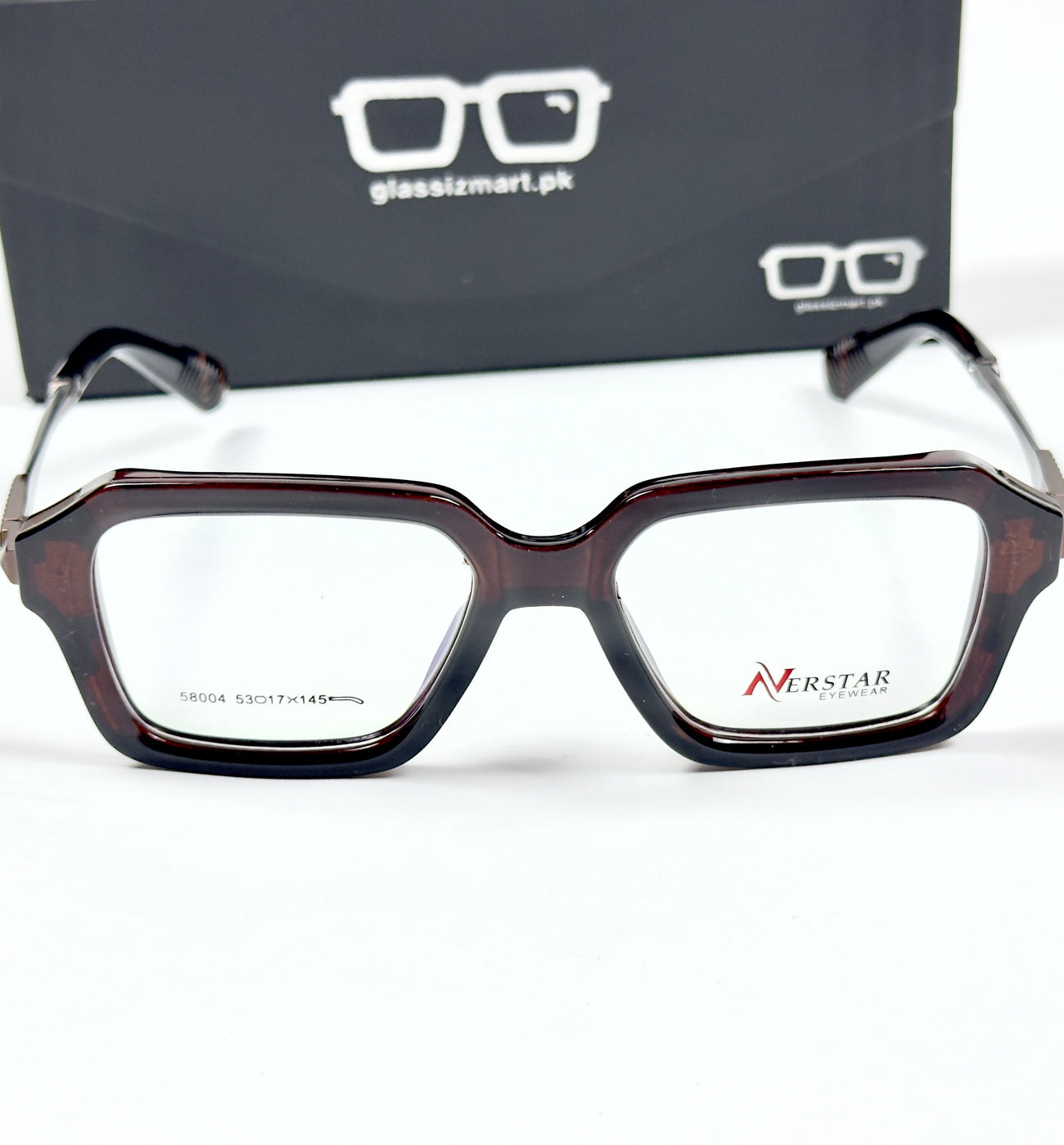 Moscot – 58004 – 53 – Brown - Acetate - Metal - Optics – Unisex -
