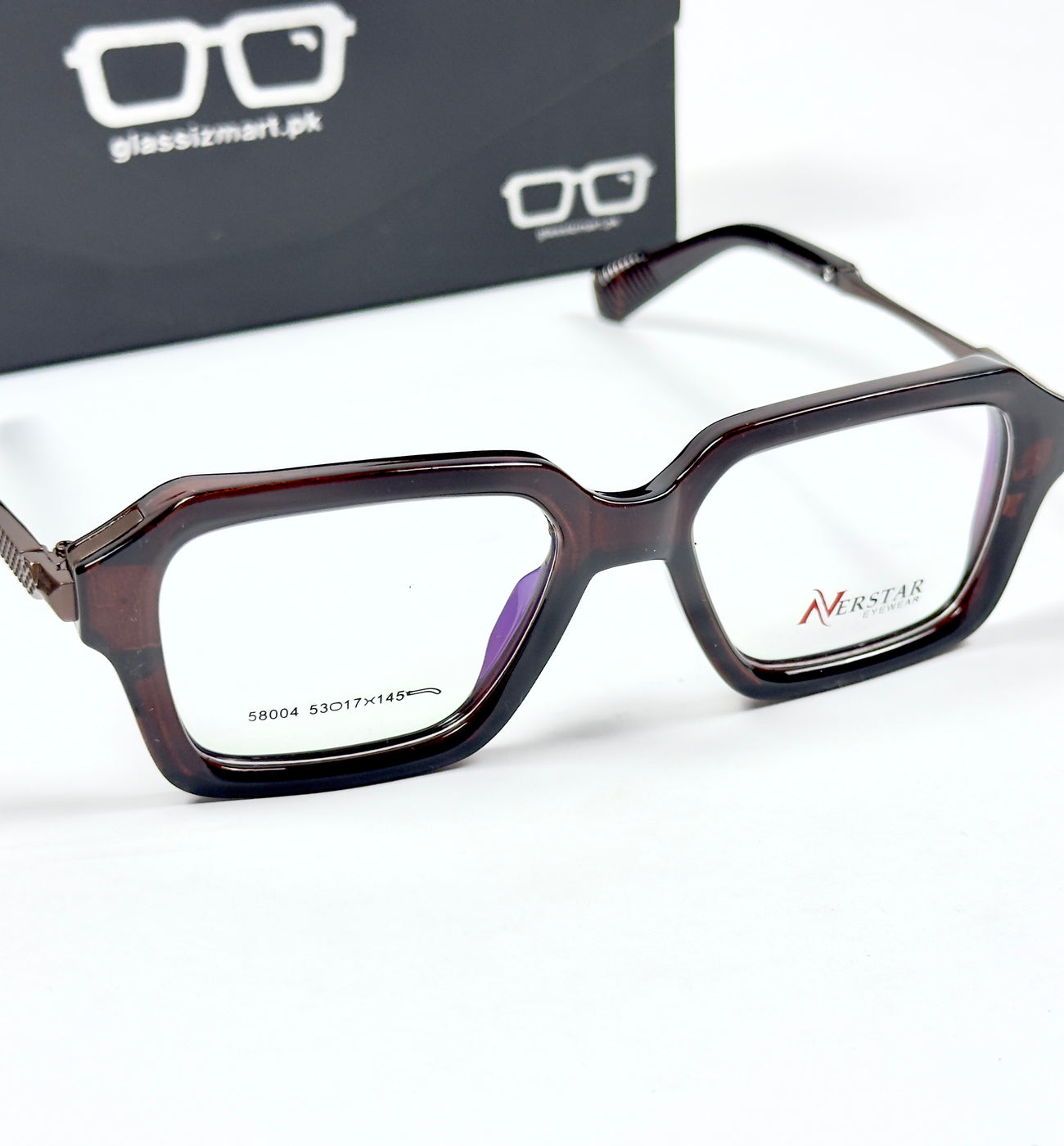 Moscot – 58004 – 53 – Brown - Acetate - Metal - Optics – Unisex -