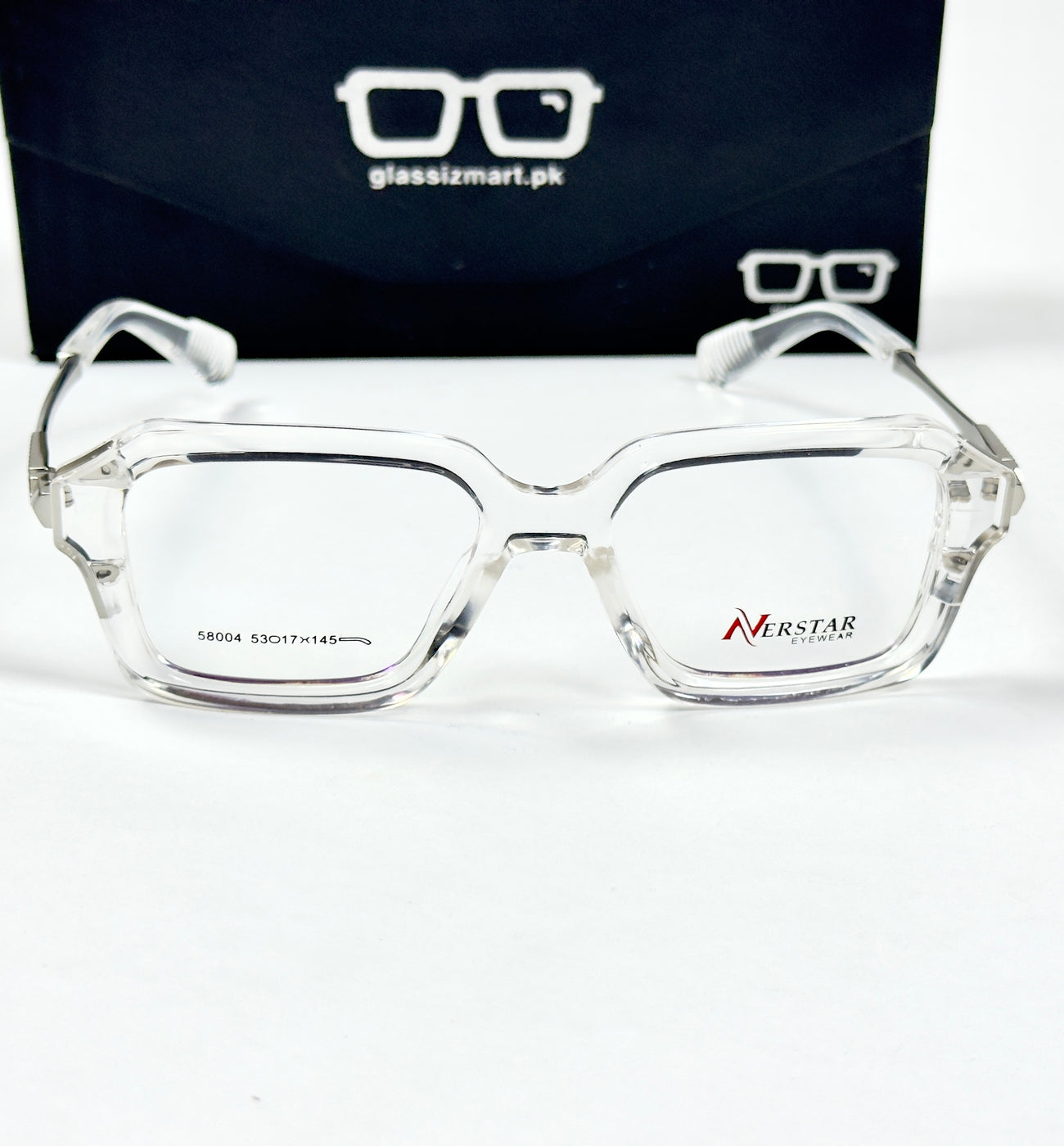 Moscot – 58004 – 53 – Transparent - Acetate - Metal - Optics – Unisex -