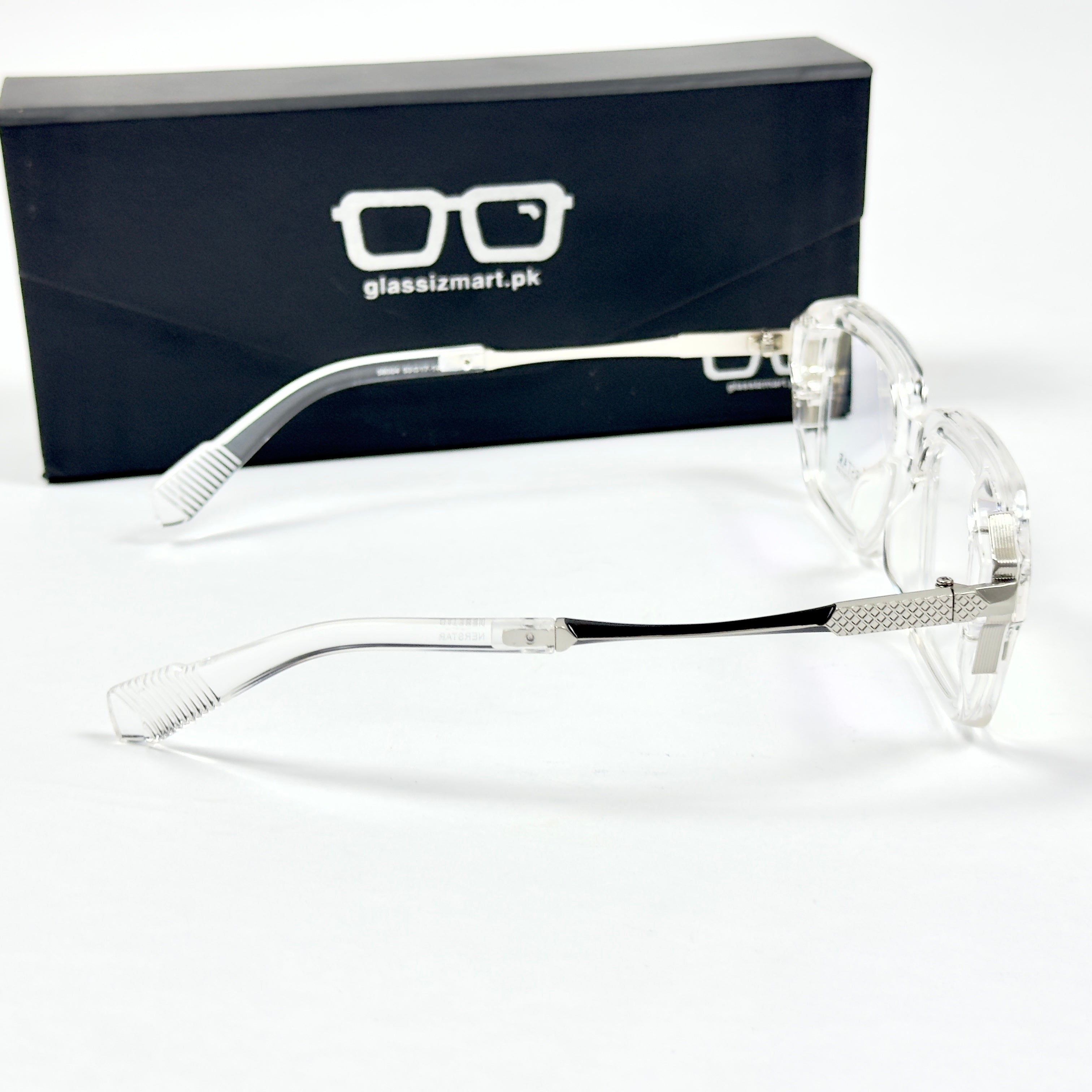 Moscot – 58004 – 53 – Transparent - Acetate - Metal - Optics – Unisex -