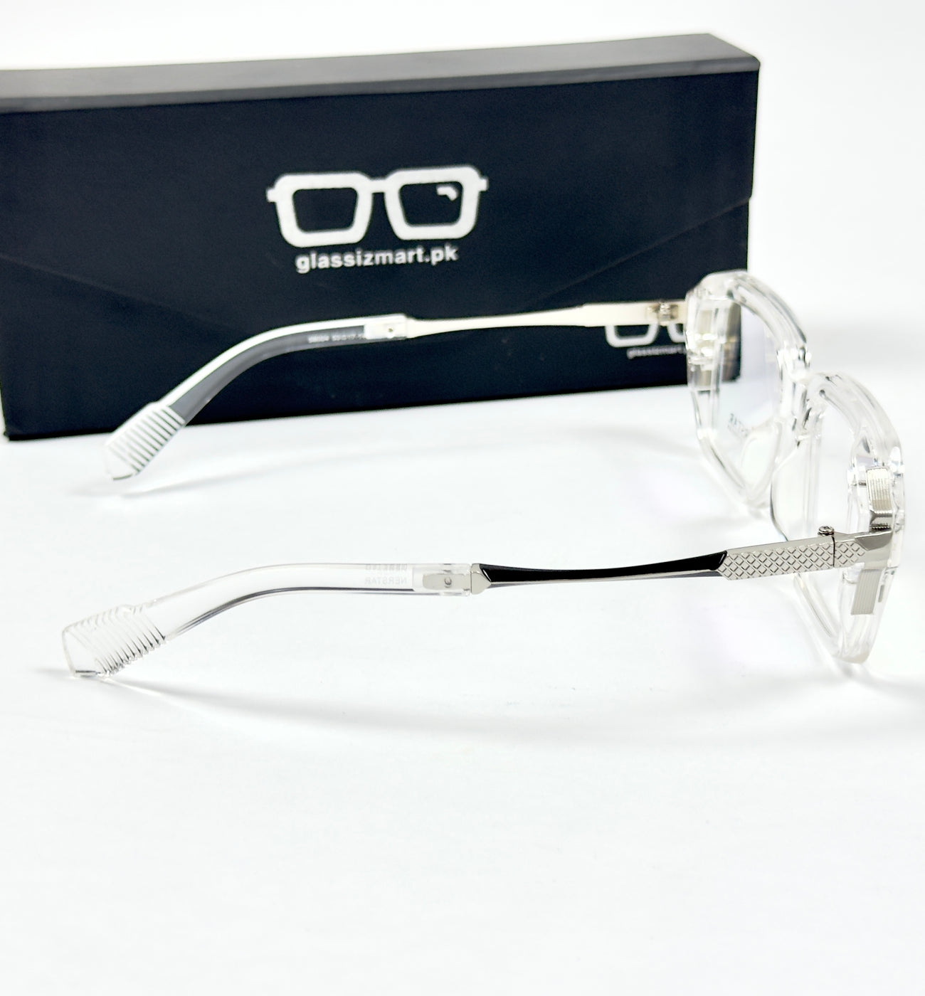 Moscot – 58004 – 53 – Transparent - Acetate - Metal - Optics – Unisex -