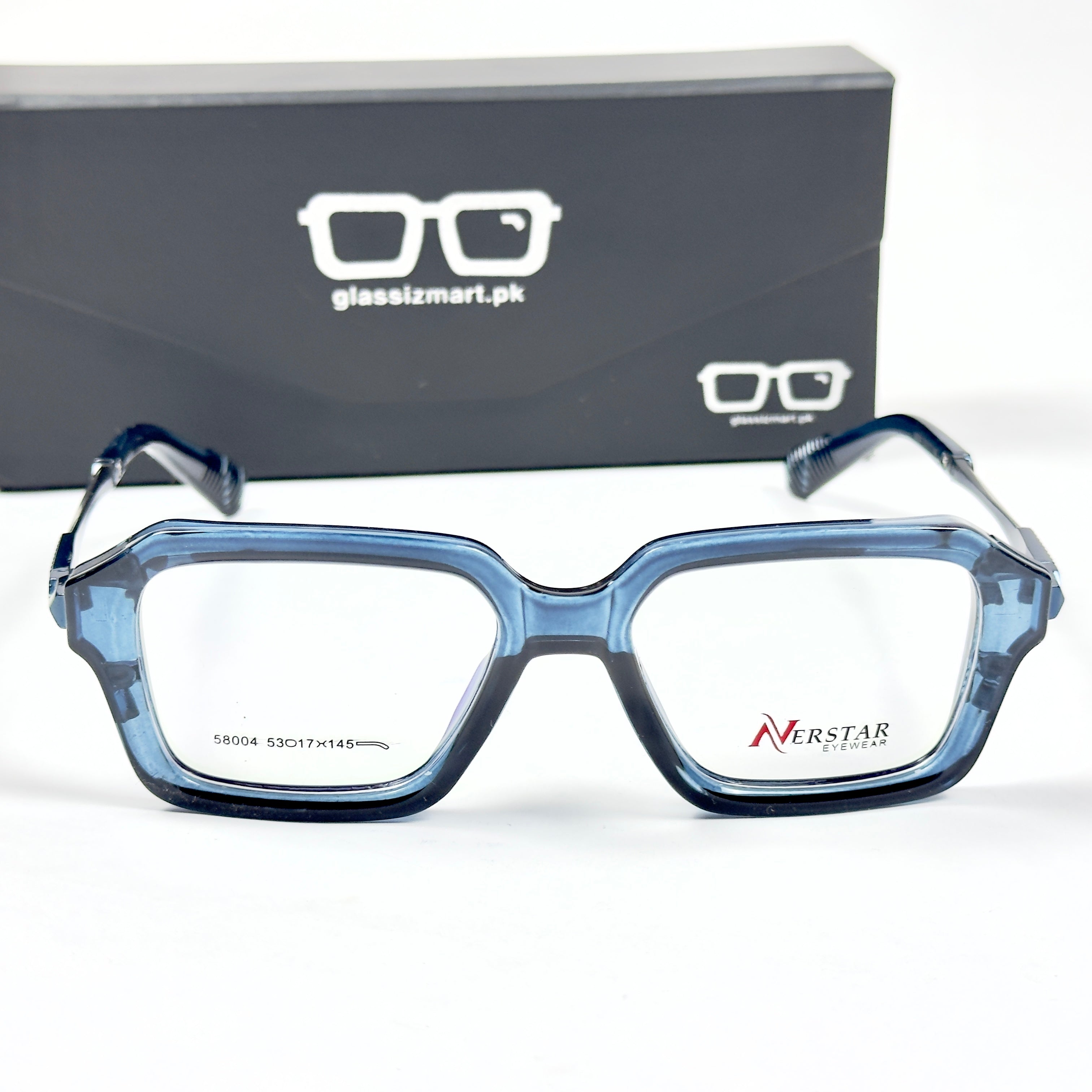 Moscot – 58004 – 53 – Blue - Acetate - Metal - Optics – Unisex -