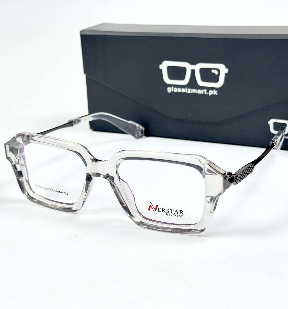 Moscot – 58004 – 53 – Grey - Acetate - Metal - Optics – Unisex -