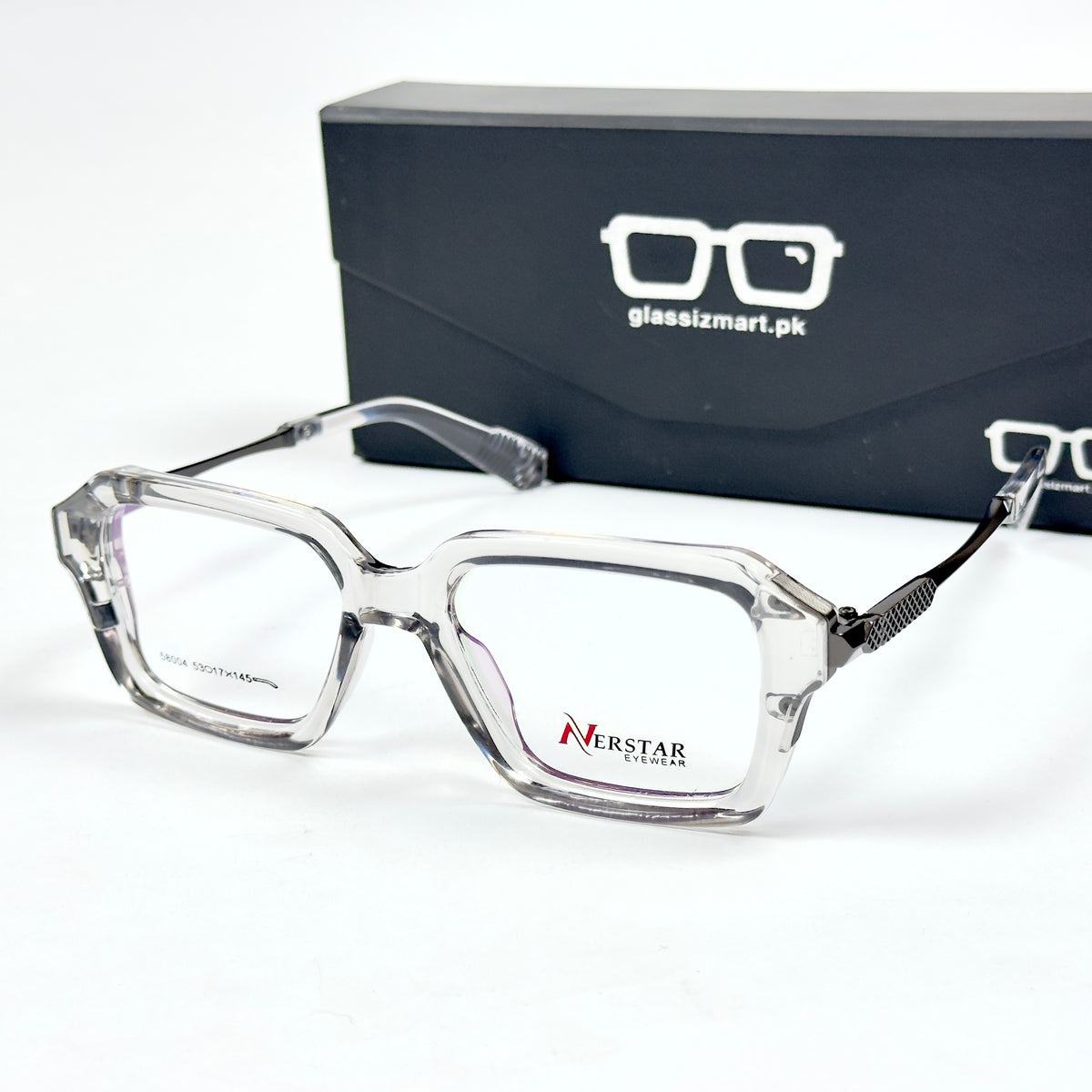 Moscot – 58004 – 53 – Grey - Acetate - Metal - Optics – Unisex -