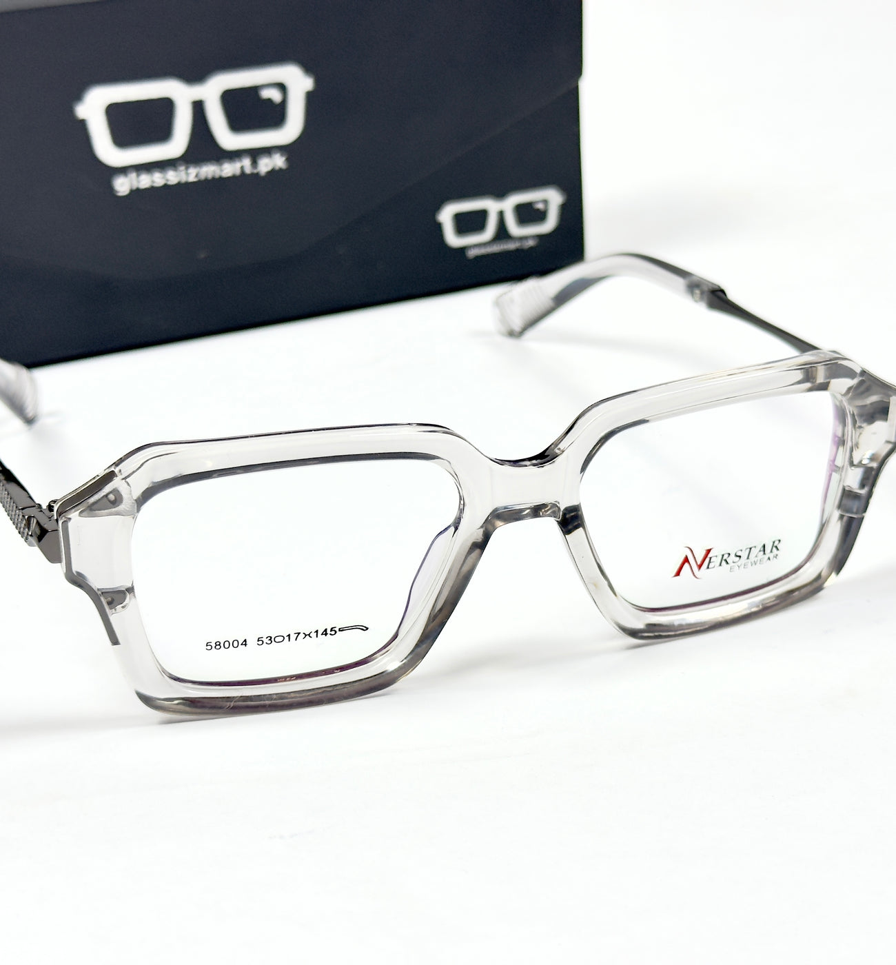 Moscot – 58004 – 53 – Grey - Acetate - Metal - Optics – Unisex -