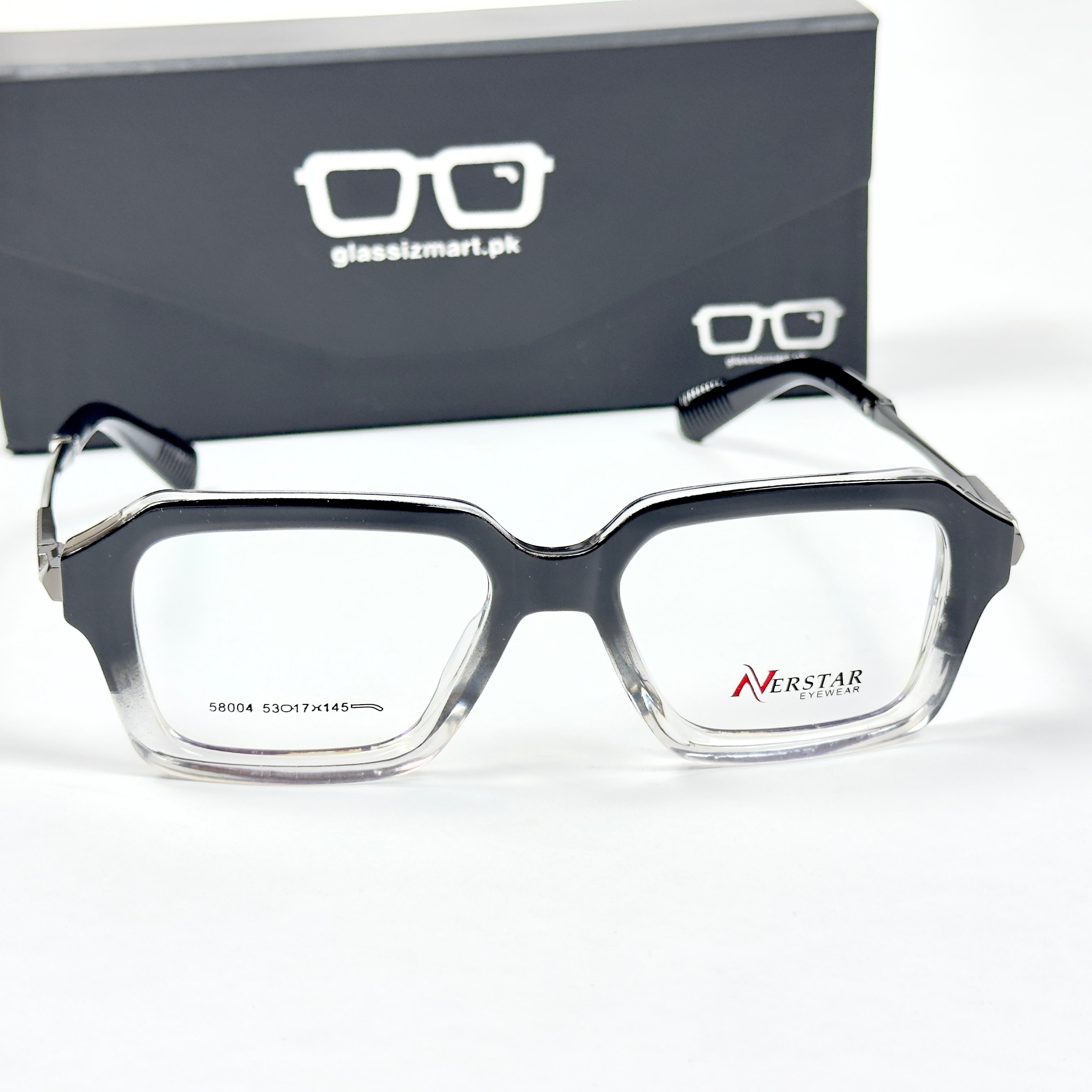 Moscot – 58004 – 53 – Black Gradient - Acetate - Metal - Optics – Unisex -